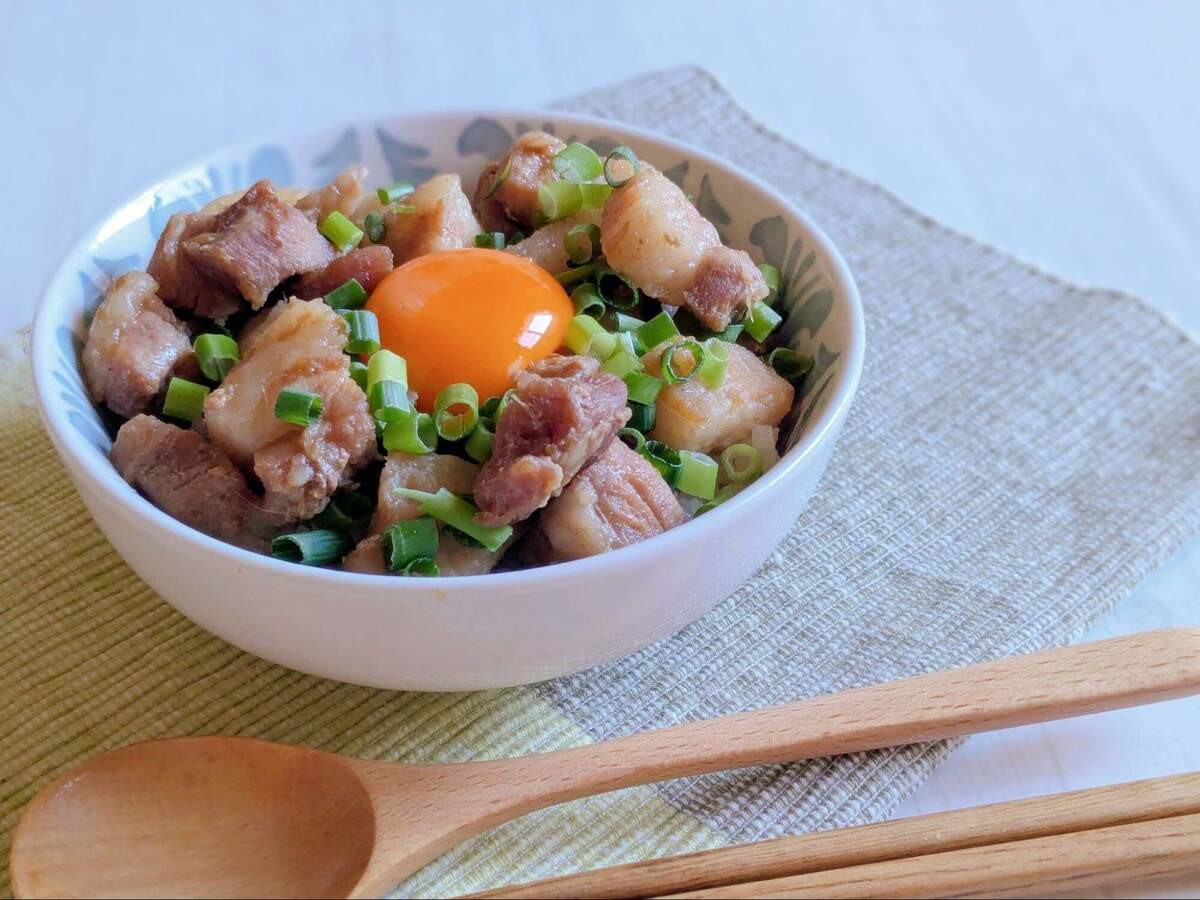 家事ヤロウ!!!公式「とろとろ角煮丼」のレシピ