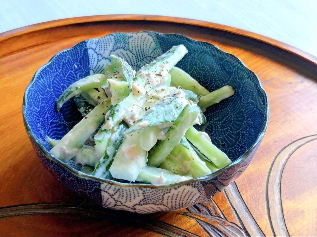 まいのごはん。さん「にんじんとツナのマヨサラダ」
