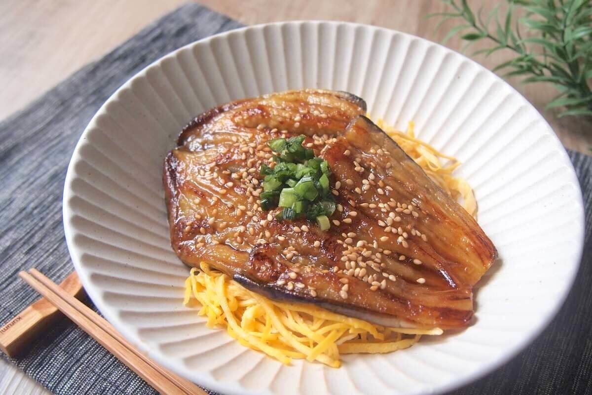 ナスのかば焼き丼