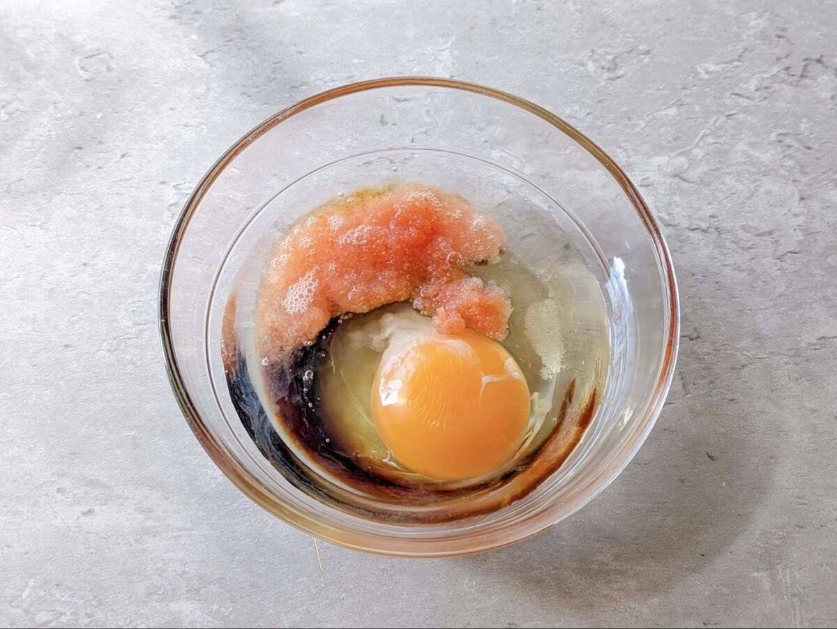 和田明日香さん「にんじん明太しりしり風」