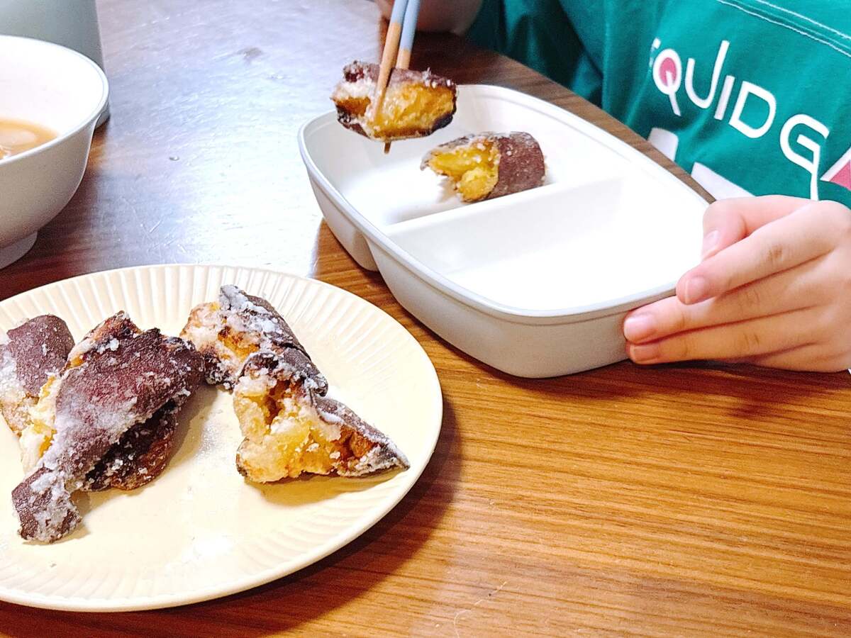 まりこさん「ザクザク焼き芋」