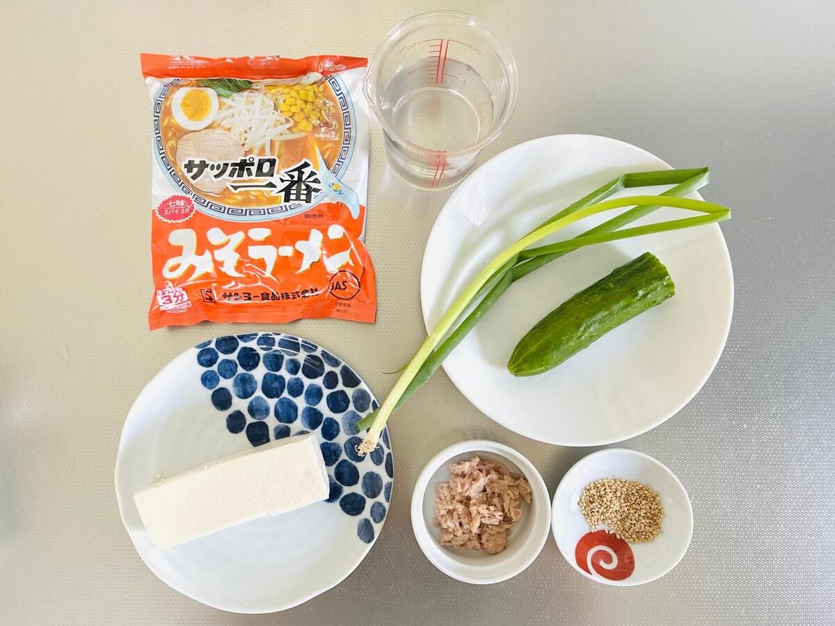 冷や汁風みそラーメン
