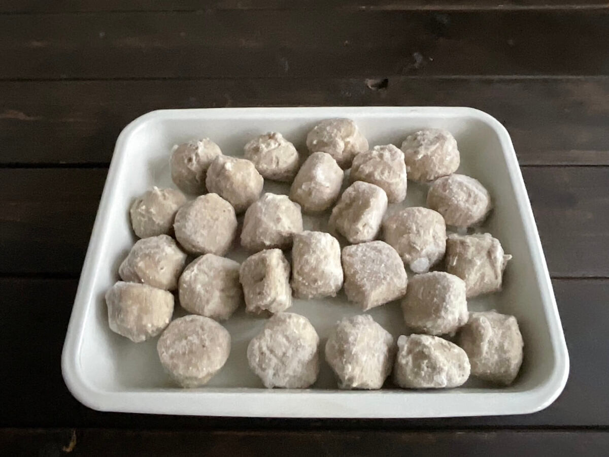 【業務スーパーおすすめ】「冷凍練り物」3種