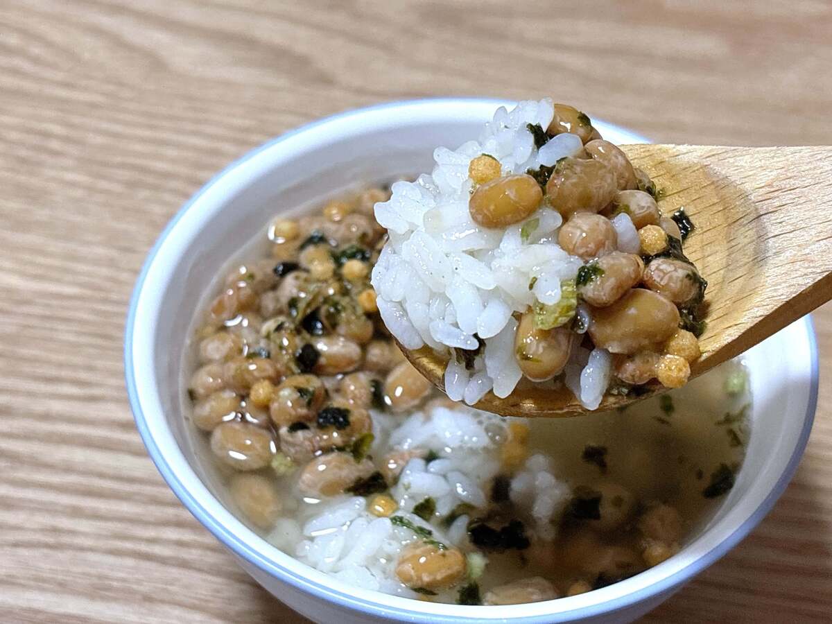 お茶漬けの食べ方