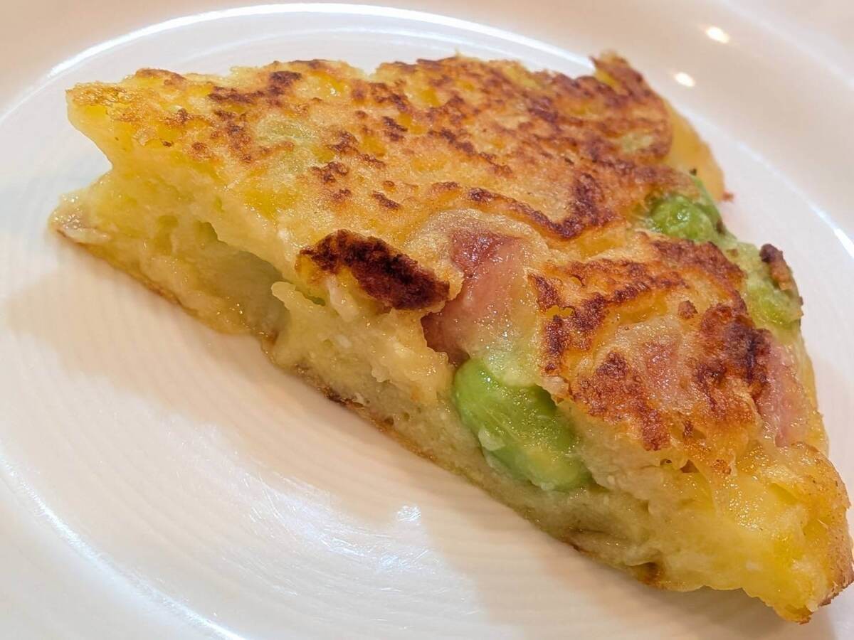 豆腐のチヂミ風