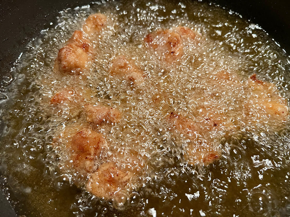 鶏とアボカドのから揚げ