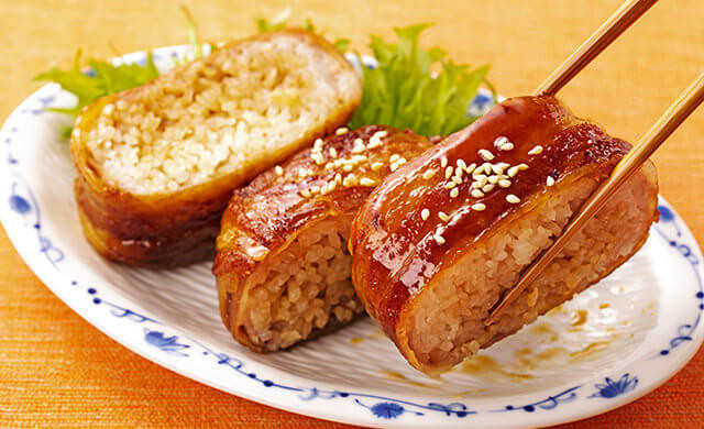 肉巻きおにぎり