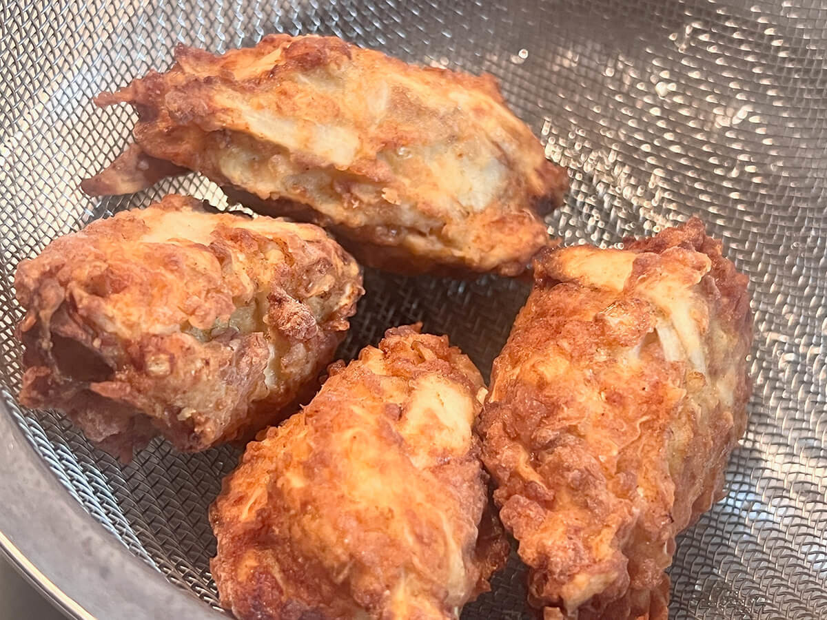 藤野嘉子さん「ごぼうの落とし揚げ」