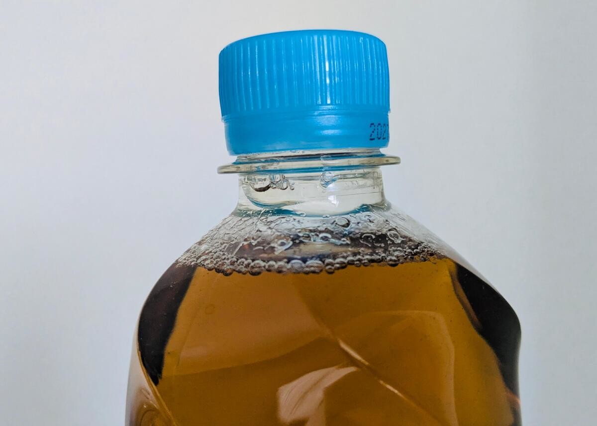 ペットボトルのお茶