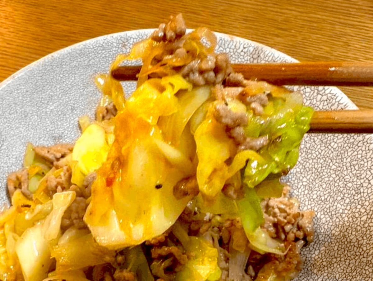 DAIGOも台所「春キャベツの辛み炒め」