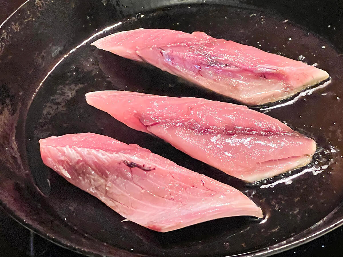 平尾光司さん「さばのソテー 赤ワインみそソース」