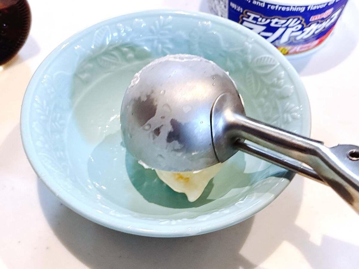 バニラアイスの意外な食べ方