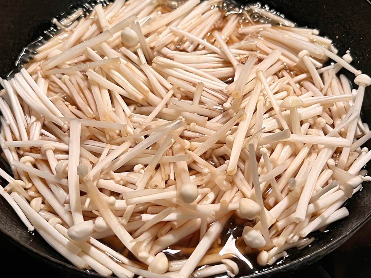 ミツカン公式「たまごえのき丼」のレシピ
