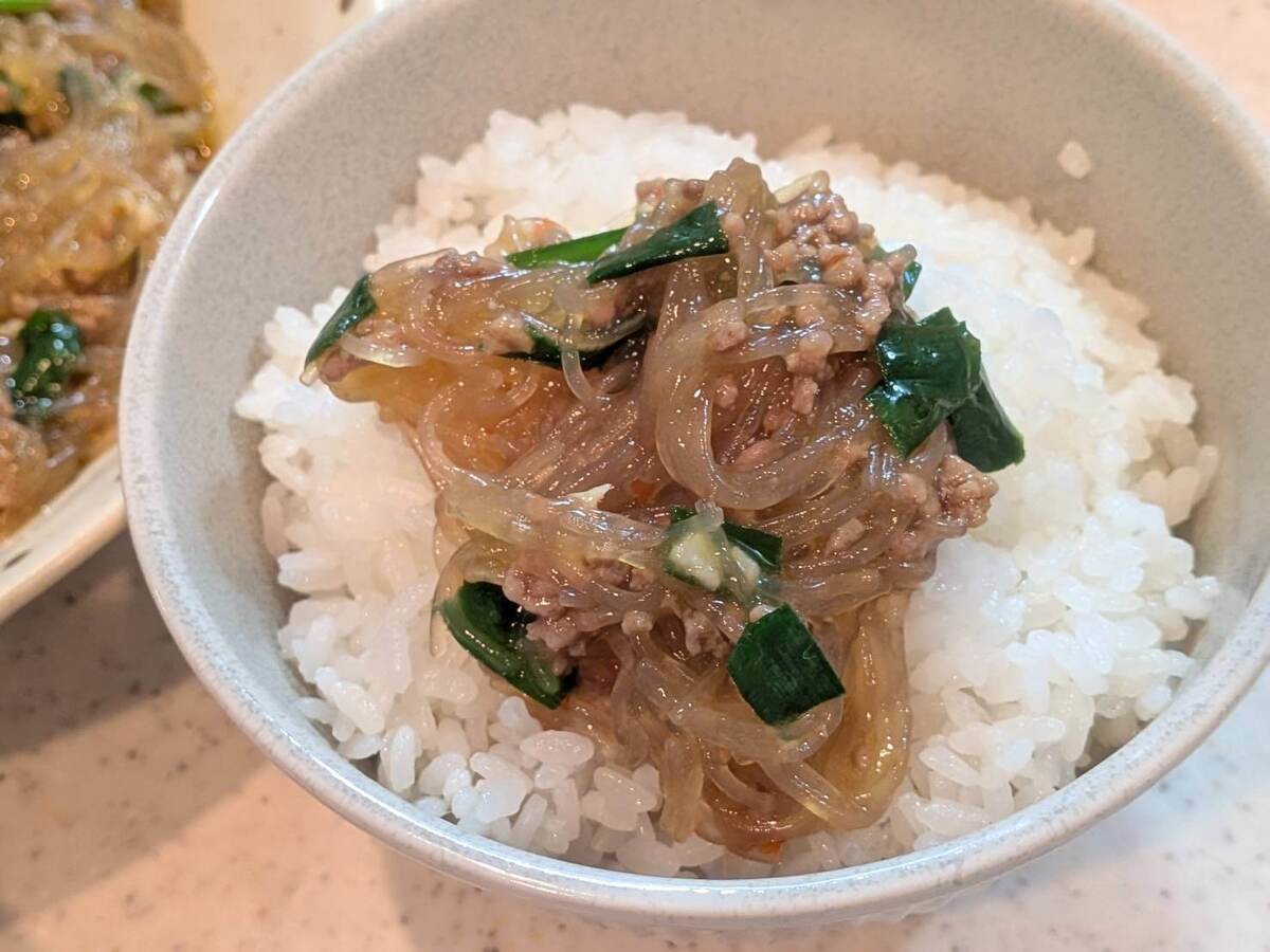 ピリ辛麻婆春雨