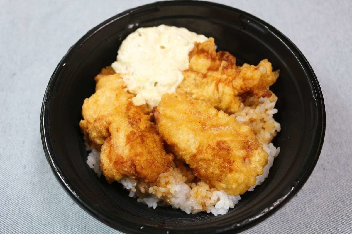 丸亀製麺メニュータル鶏天丼
