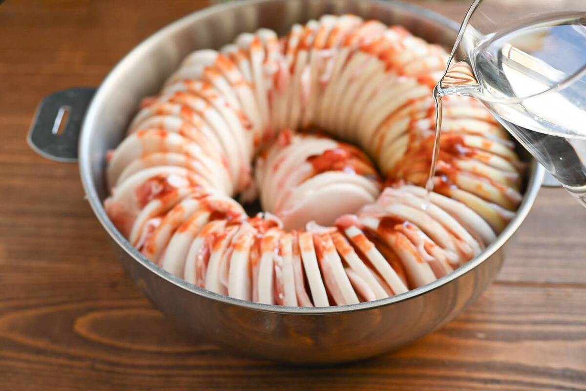 エバラ食品公式「大根ミルフィーユキムチ鍋」