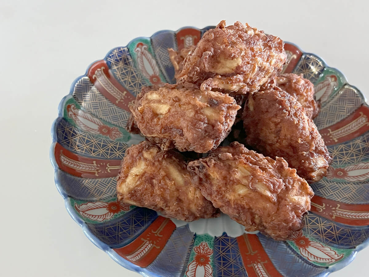 藤野嘉子さん「ごぼうの落とし揚げ」