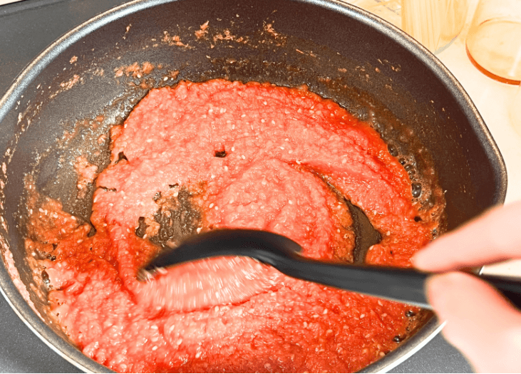 タモリさん「スパゲティトマトソース」のレシピ