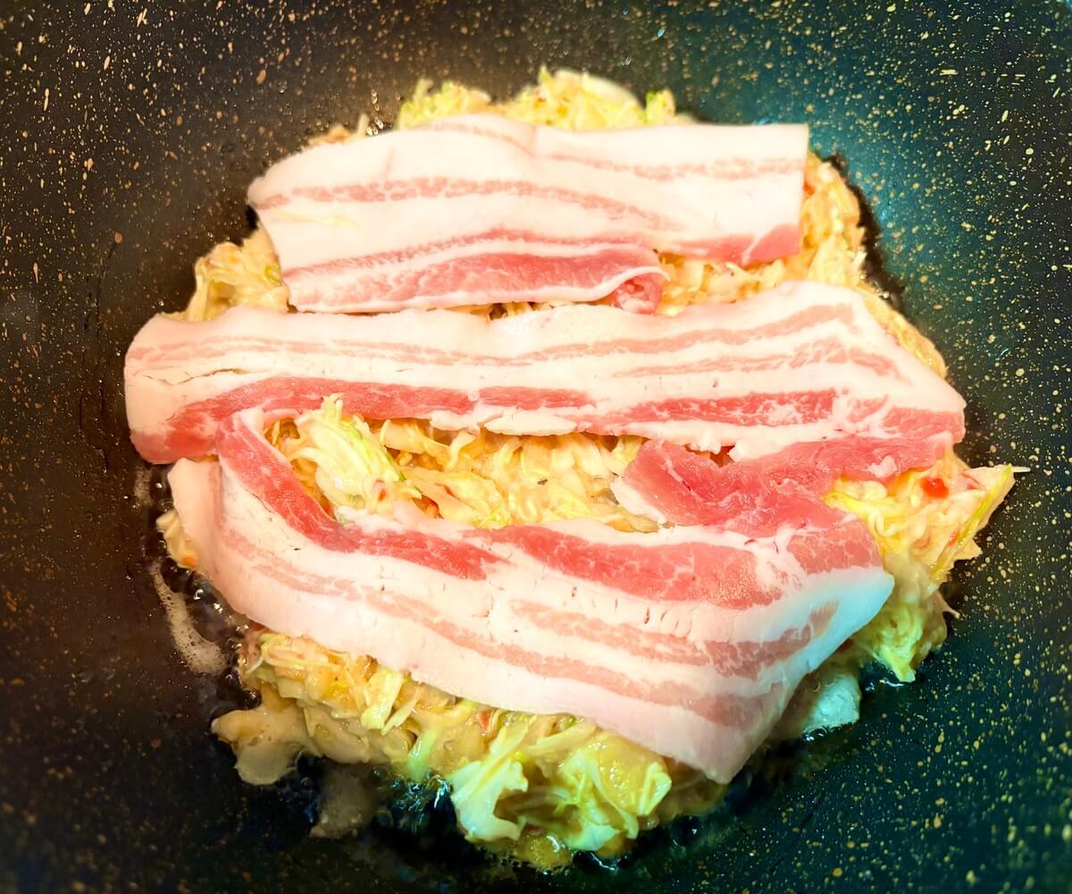 お好み焼き時短すぎる作り方