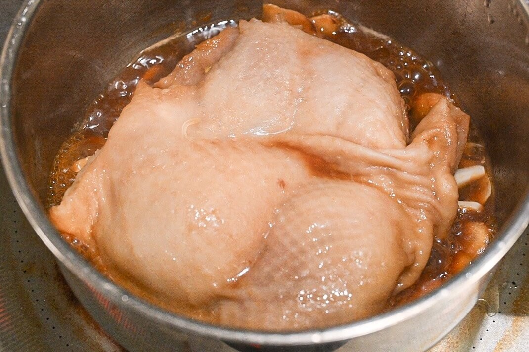 「鶏もも肉のしょうゆ煮」