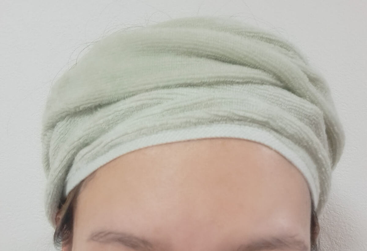 無印良品「のびのびターバンタオル」