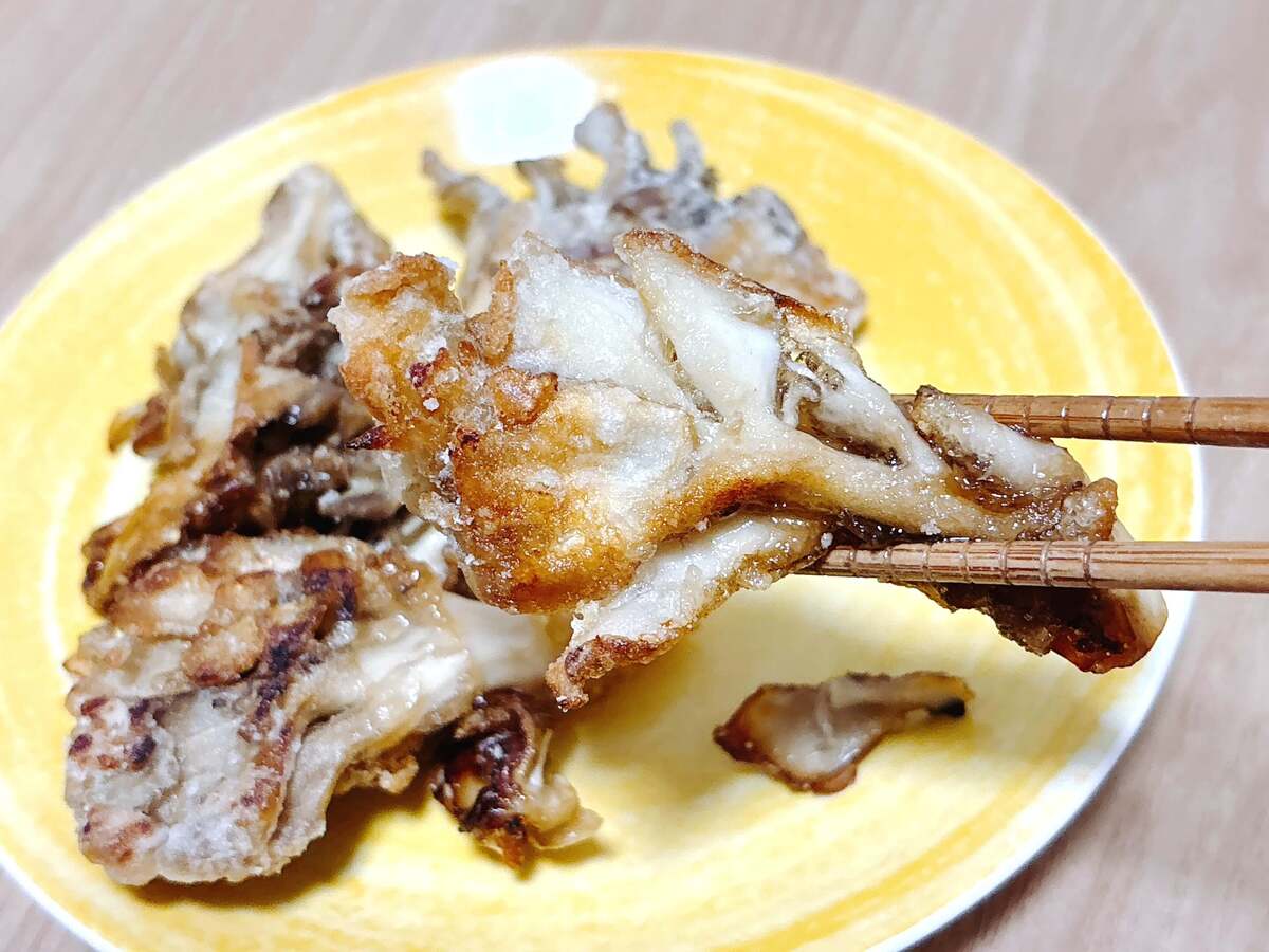 ユキグニファクトリー「まいたけのカリカリ唐揚げ」
