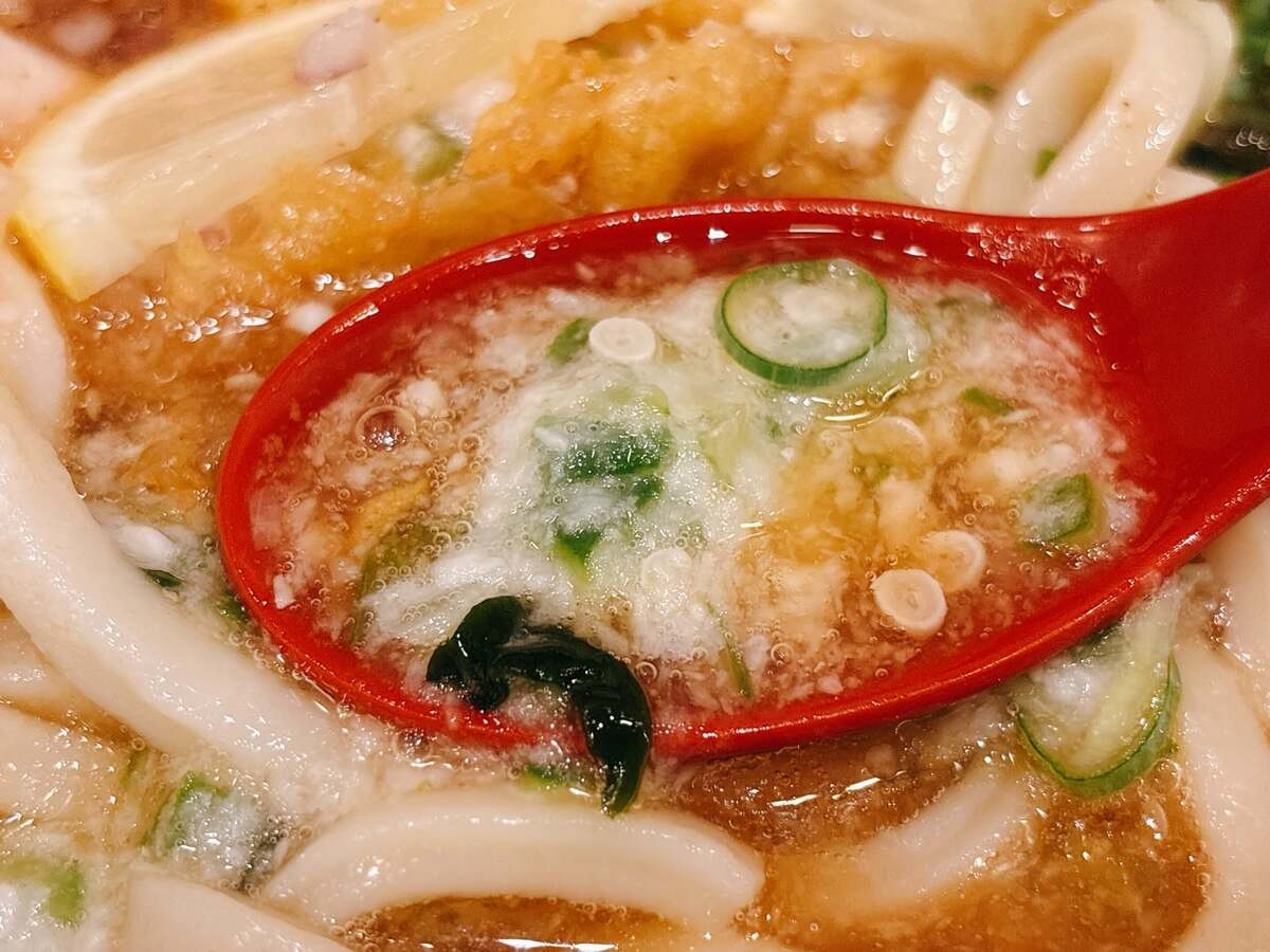丸亀製麺「ねばとろ鶏ぶっかけ」
