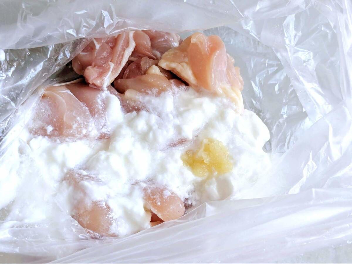 目黒蓮さん「バターチキンカレー」のレシピ