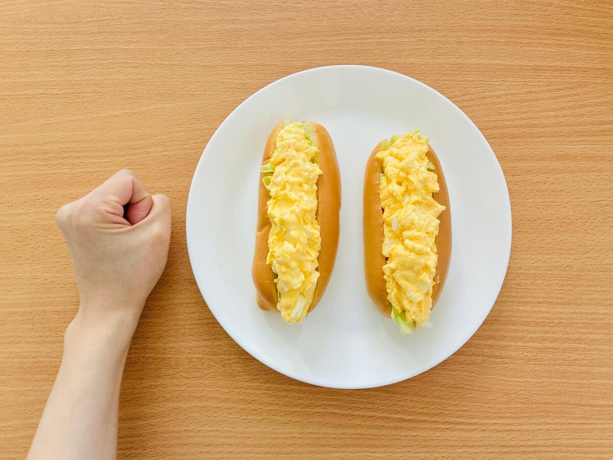 トップバリュの便利な商品で作る「たまごドッグ」