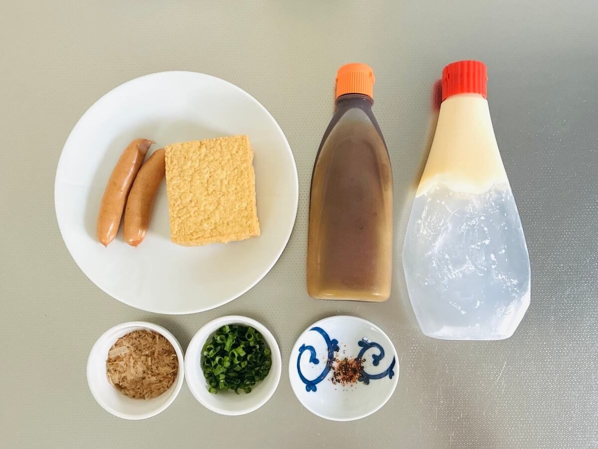 厚揚げホットドッグ