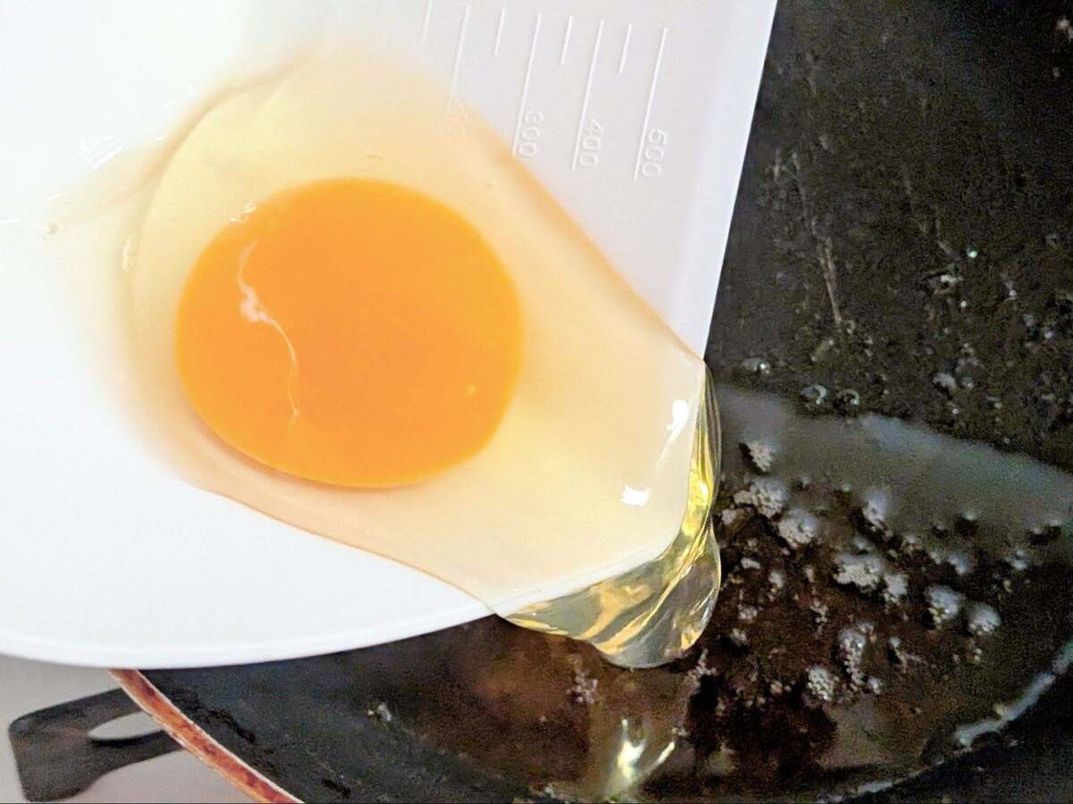 岩野上幸生さん「揚げ卵かけご飯」