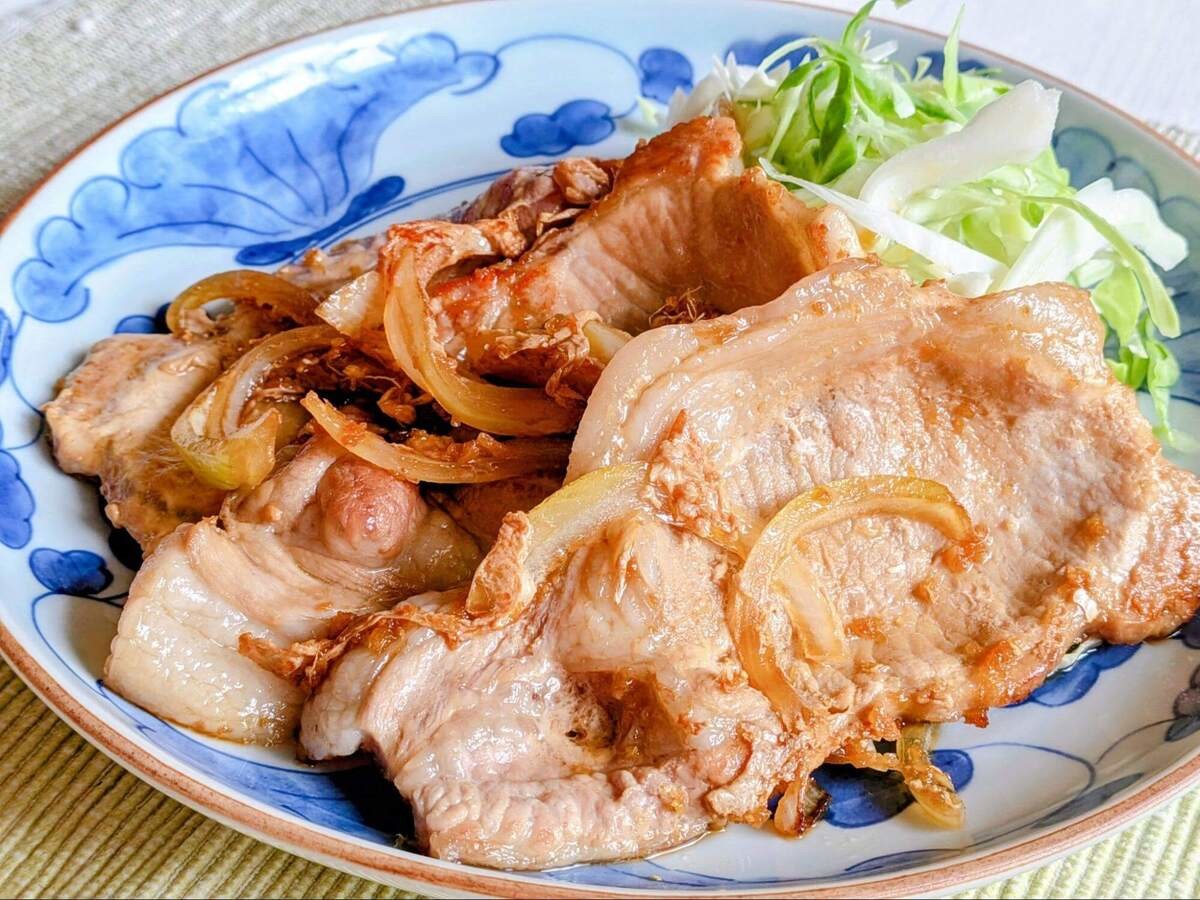 菱田アキラさん「豚肉生姜焼き」のレシピ