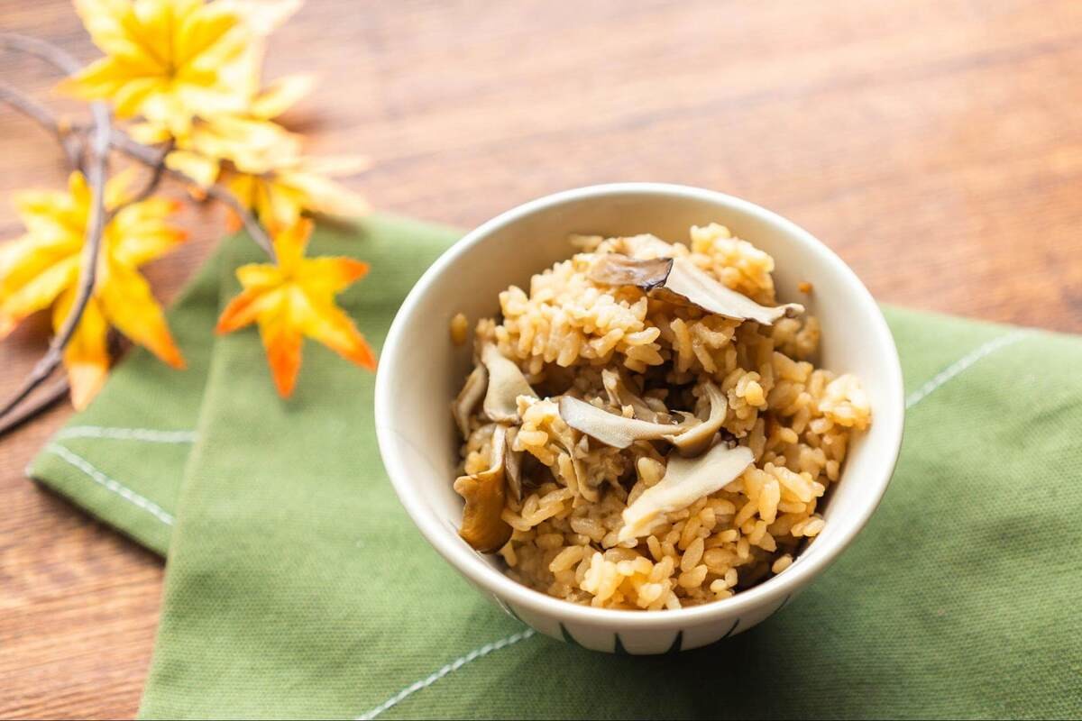 JA全農公式X「舞茸ごはん」のレシピ