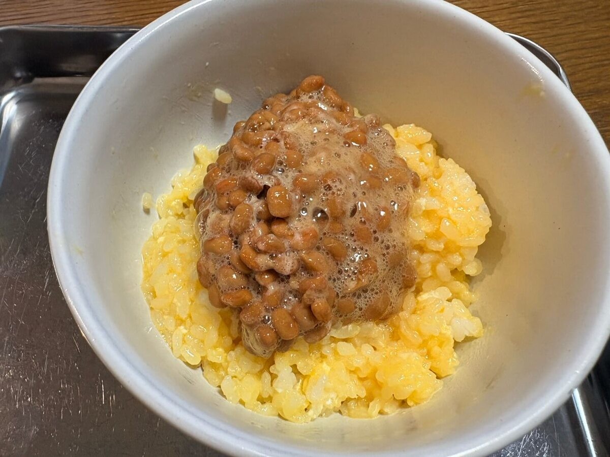 最強の納豆卵かけごはん