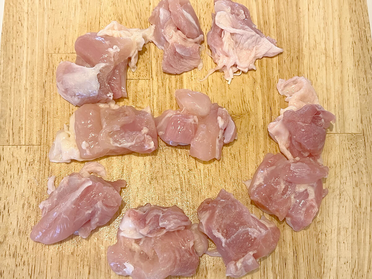 ブロッコリーと鶏肉の塩レモン炒め