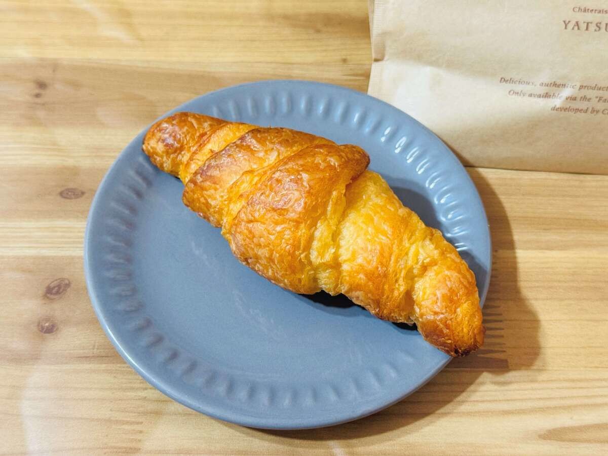 シャトレーゼ先行販売「フランス産発酵バターのクロワッサン」
