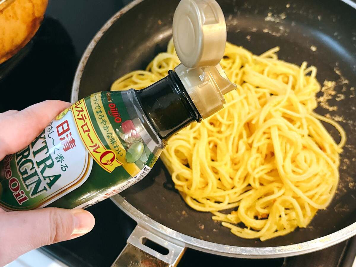 コーンスープパスタ