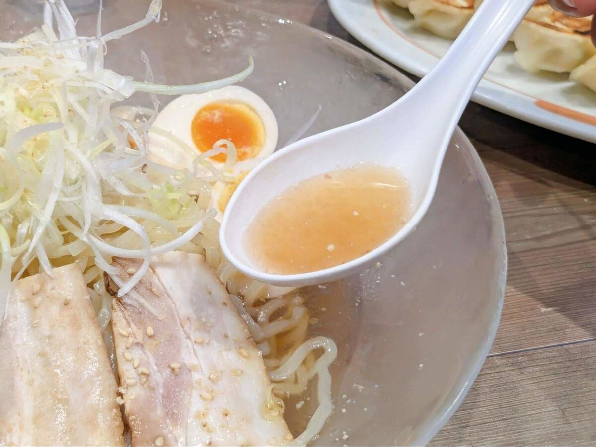 幸楽苑の夏限定の冷麺