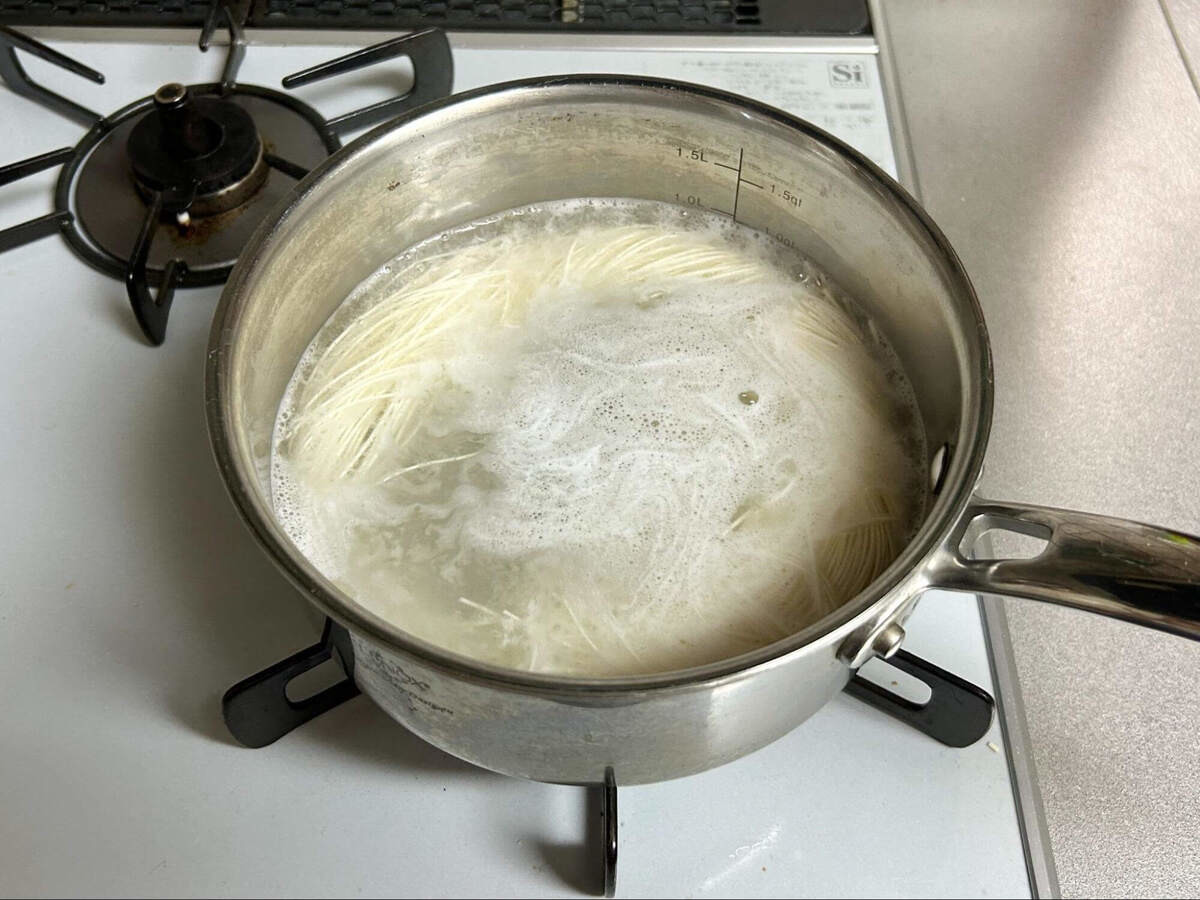 おいしいそうめんの茹で方
