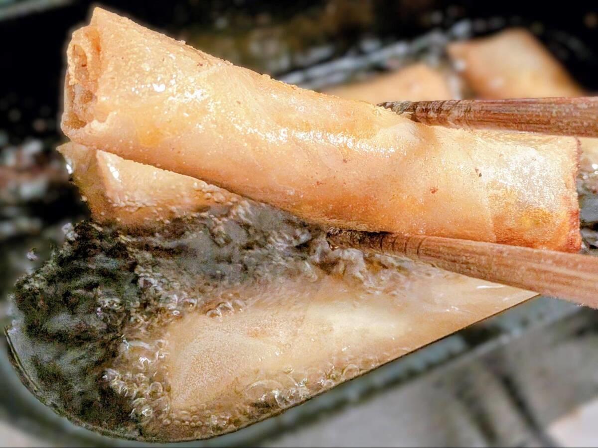 チーズいっぱいタコス春巻き