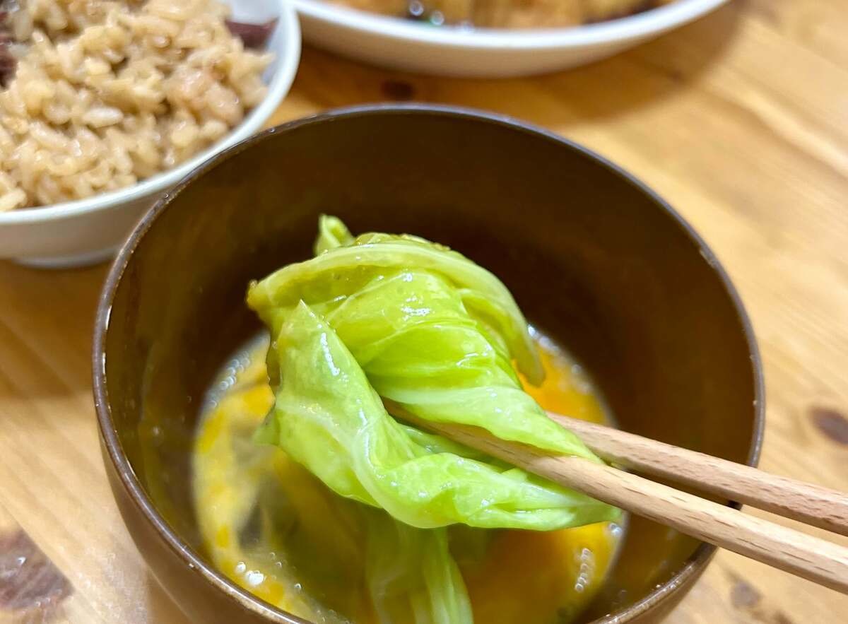 キャベツ丸ごと甘辛牛すき