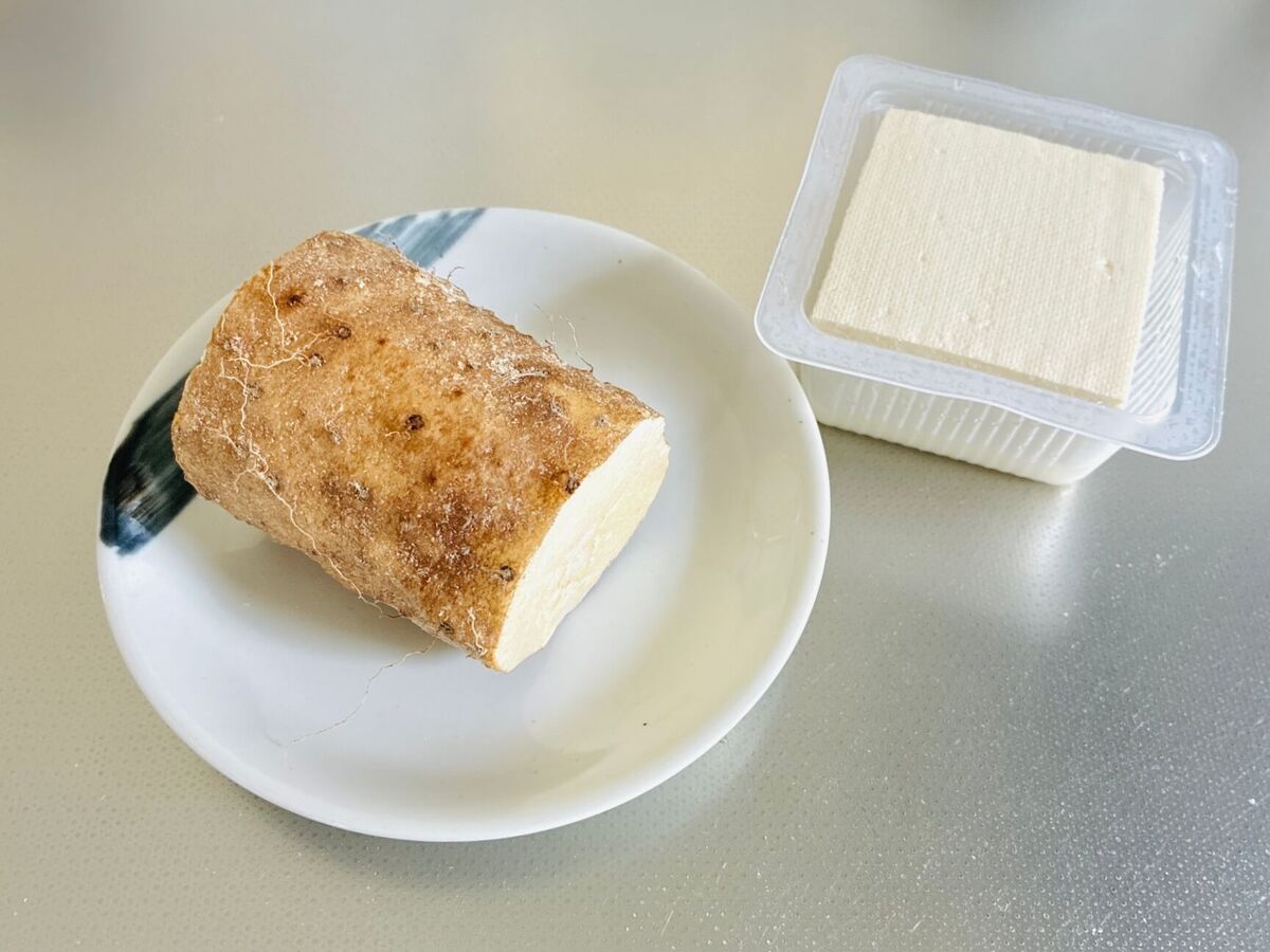豆腐と長芋の和風グラタン