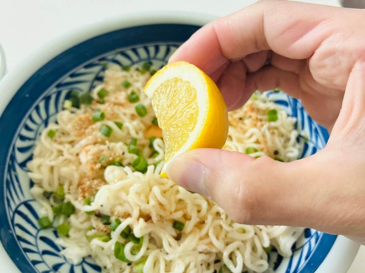 サッポロ一番冷やし塩油そば