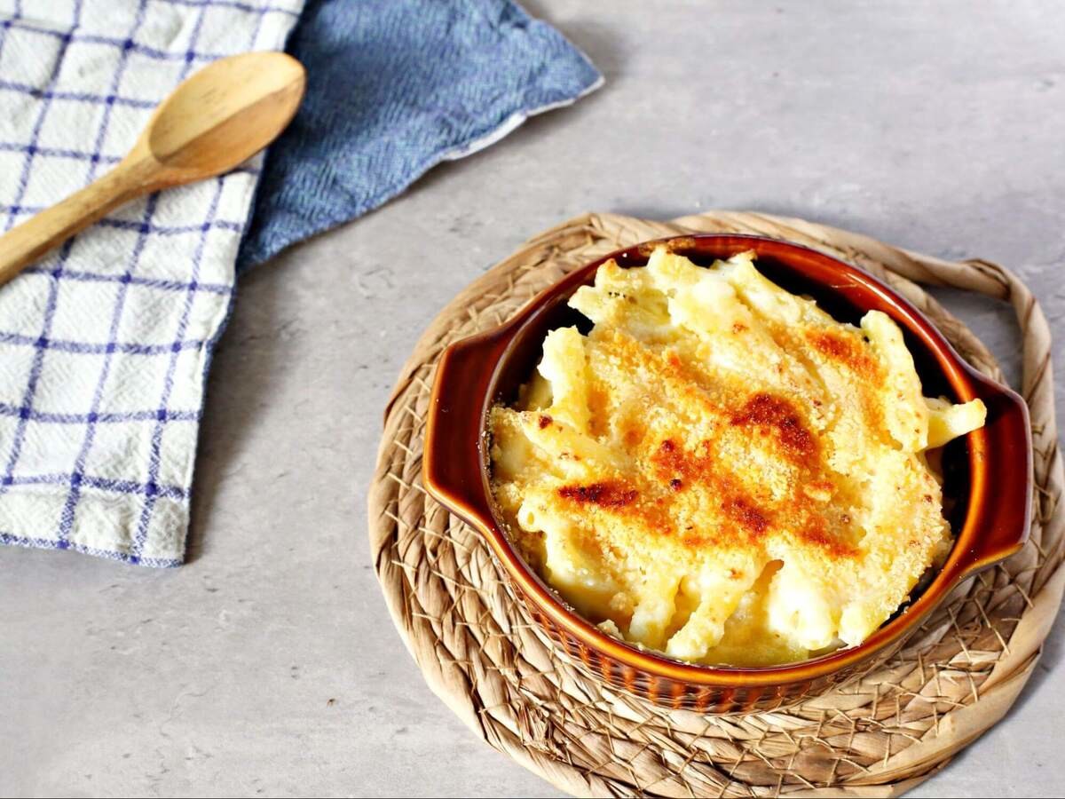 三國清三さん「クラシックなマカロニグラタン」