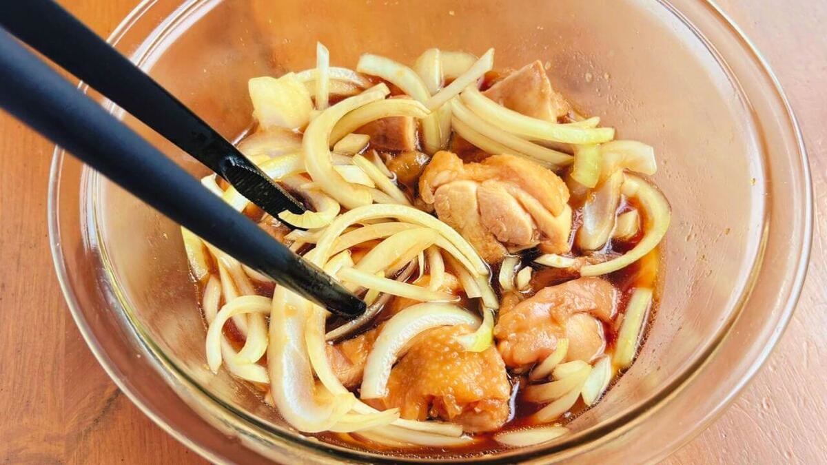 「鶏のあまから煮風」のレシピ