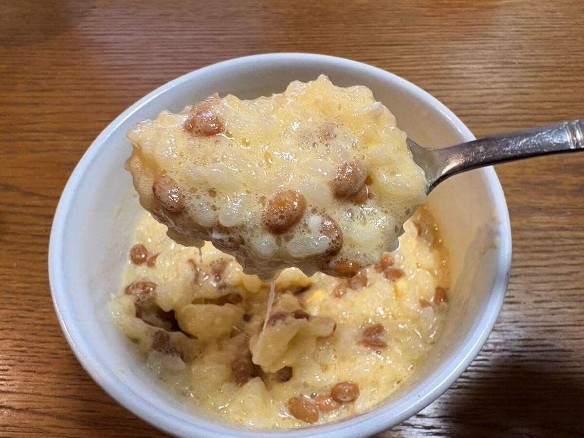 最強の納豆卵かけごはん