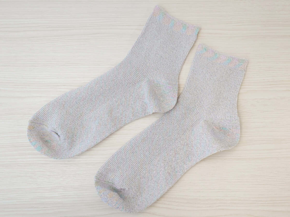 「ラメアンクルソックス」