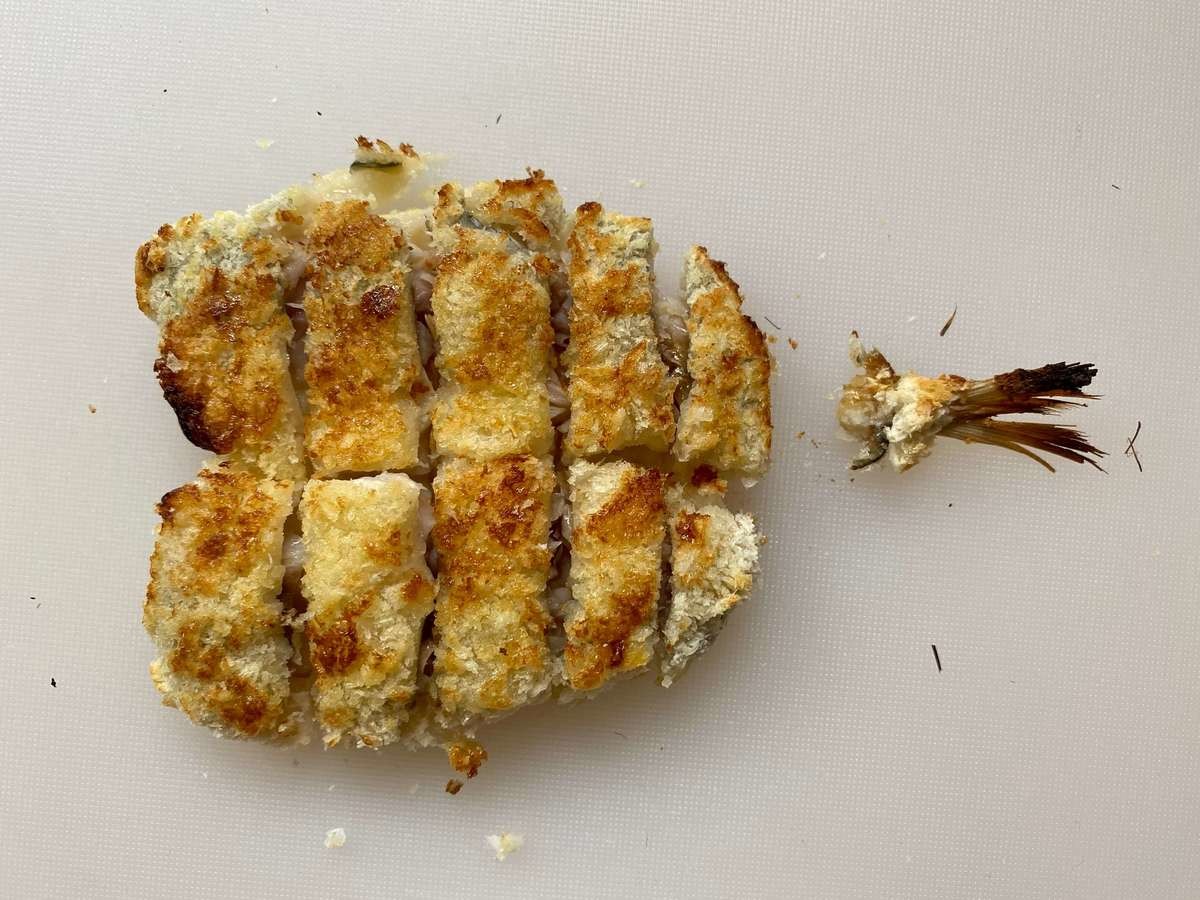 家事ヤロウ揚げないあじフライのひつまぶし