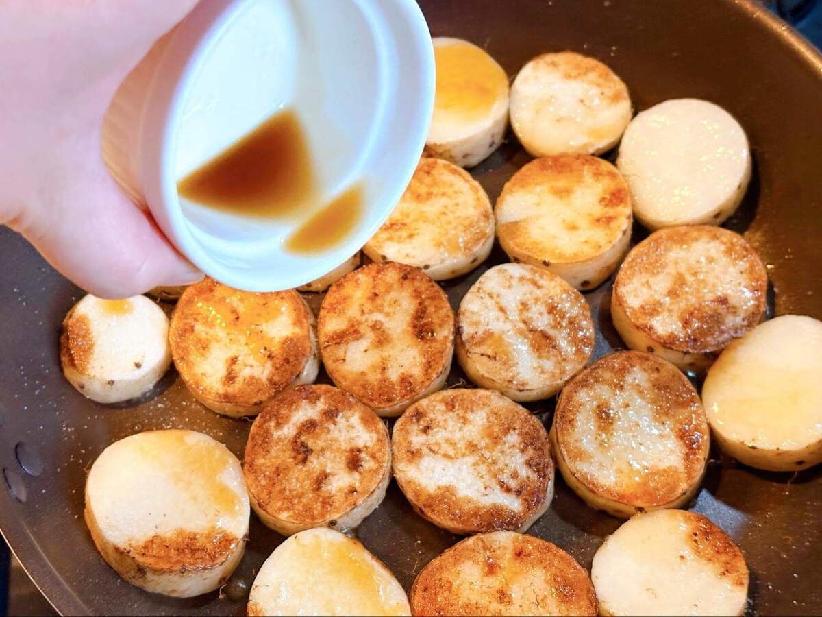 至高の長芋ステーキ