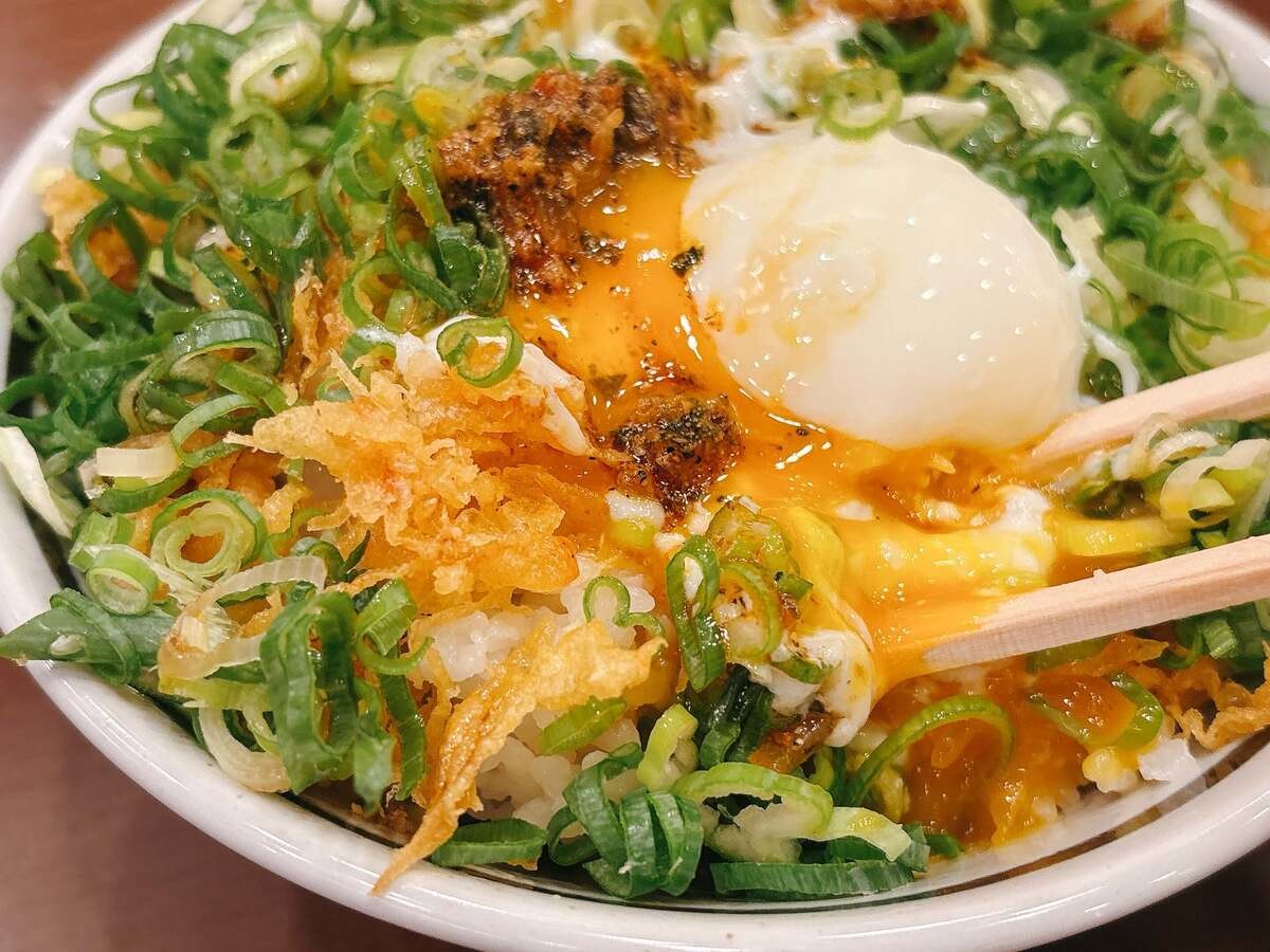 【丸亀製麺】天かす丼